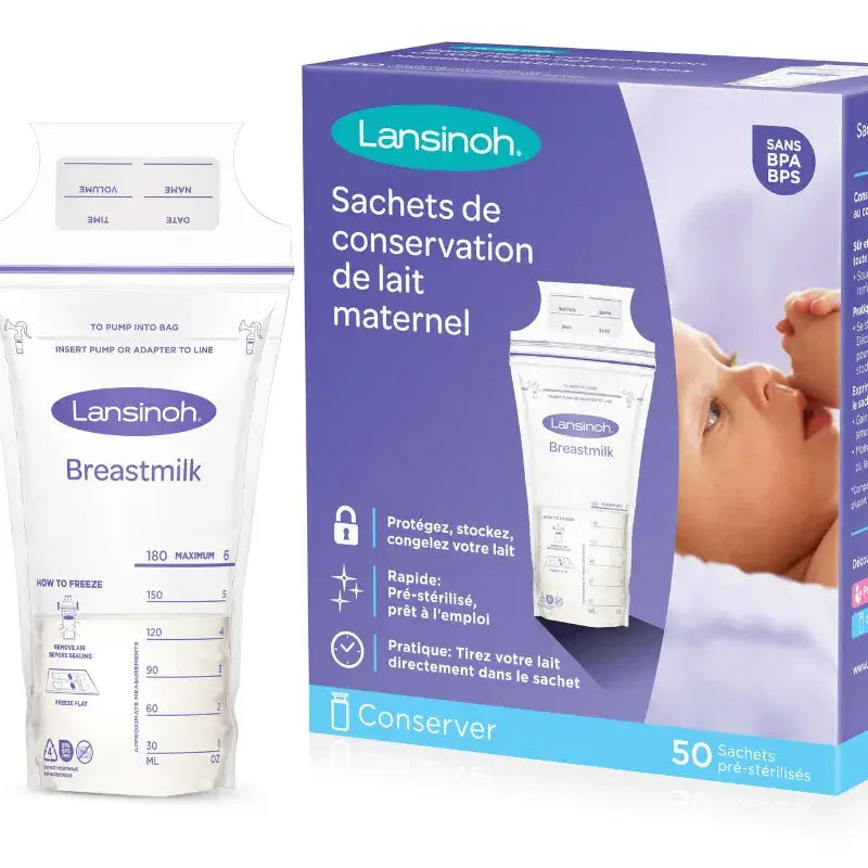 Bewaarzakjes Moedermelk Lansinoh