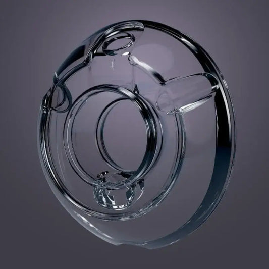 Elvie Stride 2.0 transparante cup fronts opvangcups 150ml set van 2