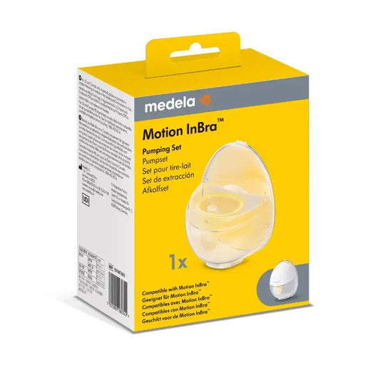 Medela Motion Inbra handsfree kolfset opvangcups met borstschilden enkel