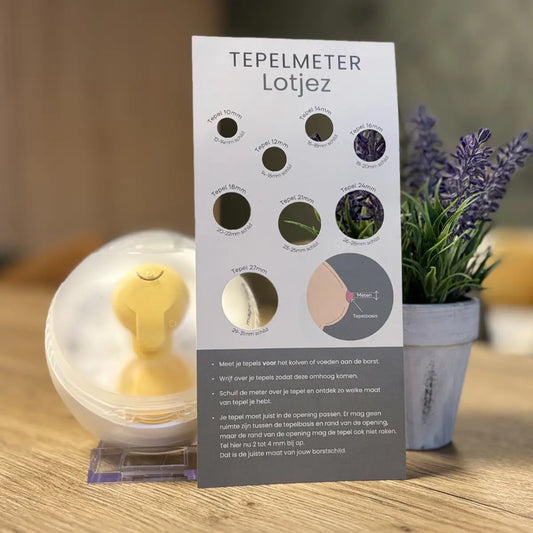 Medela Magic Inbra borstkolf met tepelmeter bij Lotjez