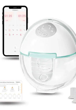 Youha Evera Dubbelzijdige Borstkolf – Handsfree & Draadloos