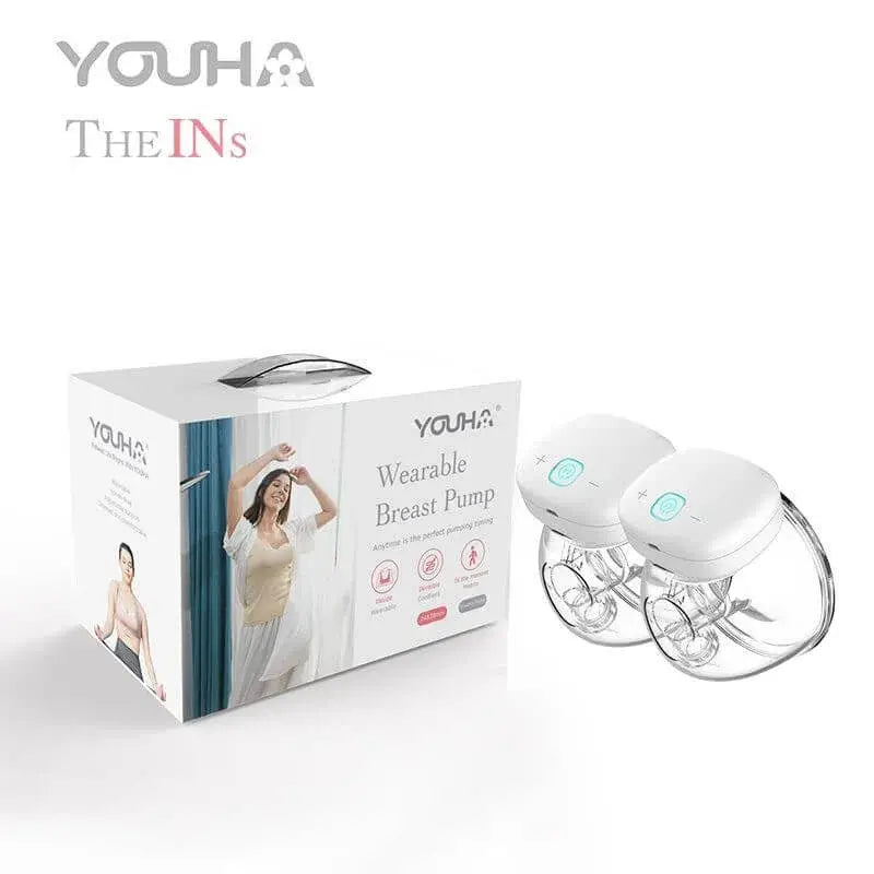Youha® Enkele Gen 2 Draadloze Borstkolf APP - Maat 22MM & 24MM - draagbare borstkolf | Borstvoeding love and care